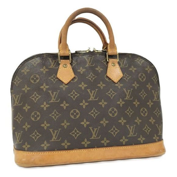 Louis Vuitton Alma Handbag Monogram Leather Brown M51130 - Picture 1 of 9